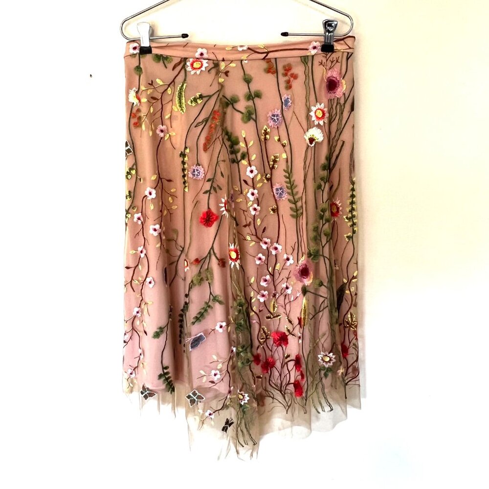 Anthropologie Eva Franco La Fayette Waverly Garden Skirt - Size 10 - Picture 3 of 11